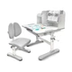 Парта со стулом Evo-kids Panda grey (BD-28 G) - изображение 1