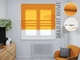 Римська штора система Light I&H Джусі велюр Помаранчевий 260*170 см - зображення 1