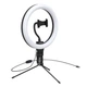 Кільцева світлодіодна лампа Baseus CRZB10-A01 Live Stream Holder-table Stand Чорний (752266) - зображення 3