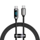 Кабель Baseus Display Fast Charging Data Cable Type-C to Type-C 100W 1m Black - зображення 1