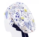 Медицинская шапочка женская HeadwearUniverse универсальная принт Бабочка цветы - изображение 2