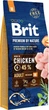 Сухой корм для взрослых собак средних пород с курицей Brit Premium Adult M 15 кг - изображение 1