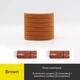 Плоские эластичные шнурки для обуви FASTLACES T99-2C Brown - изображение 1