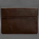 Кожаный чехол-конверт на магнитах для MacBook 15-16 дюйм Бордовый 4422468 - изображение 4