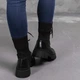 Ботинки женские Fashion Horseshoe 3368 39 размер 25 см Черный 4228098 - изображение 7