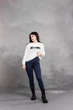 Ботинки женские Fashion Horseshoe 3368 39 размер 25 см Черный 4228098 - изображение 9