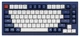 Клавиатура проводная Keychron Q1 QMK Custom V2 Knob \ Gateron Phantom Silver Hot-swappable \ Navy Blue A \ 82 Keys 75% TKL ANSI US - изображение 1