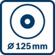 Кутова шліфувальна машина Bosch GWS 17-125 S (06017D0300) - зображення 17
