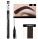 Водостійкий олівець для брів Fashioneyebrow з мікроблейдінговим ефектом 04 чорний 6g - зображення 1