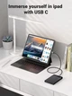 Дата кабель UGREEN US565 Micro B to USB C Hard Drive Cables 10 Gbps 0.5 м Black (15231) - изображение 5