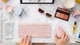 Клавіатура Logitech K380 Multi-Device Bluetooth Rose (920-010569) [68408] - зображення 4