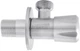 Кран приборный KRONER (KRP) Edelstahl Klassisch-ESG101 угловой 1/2"x1/2" - изображение 2