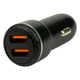 Автомобильное зарядное Borofone BZ17 QC3.0 18W Micro Чёрный - изображение 4