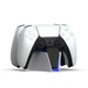 Зарядка для джойстика PlayStation 5 Honcam зарядная Док Станция для геймпада PS5 DualSense на 2 геймпада с подсветкой Белая - изображение 8