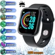 Смарт годинник Smart watch S68-4BL розумний браслет з крокоміром, лічильником калорій, функціями здоров'я Чорний - зображення 1