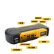 Пускозарядное устройство Jump Starter 600 А-88000mAh PowerBank, фонарь, дисплей, 4USB, кейс, Черно-желтый - изображение 5