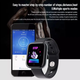 Смарт годинник Smart watch SWY68S розумний браслет з функціями фітнес трекера, вологозахистом, пульсометром та крокоміром Чорний - зображення 10