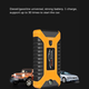 Пускозарядное устройство Jump Starter 600 А-88000mAh №2 PowerBank, фонарь, дисплей, 4USB, кейс, Черно-желтый + Компрессор - изображение 6