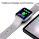 Смарт годинник Smart watch SWY68S розумний браслет з функціями фітнес трекера, вологозахистом, пульсометром та крокоміром Білий - зображення 7