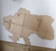 Карта Украины настенная маленькая 3D объемная деревянная с подсветкой Презент С-16 коричневая 56*40 см - изображение 4