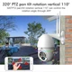 Уличная беспроводная WiFi камера Sdeter IPC-V380-Q10 1080P Белая - изображение 6