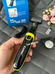 Бездротовий акумуляторний тример для бороди та вусів Kemei KM-661 насадка з поворотним регулятором довжини - зображення 2