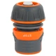 Конектор 1/2" швидкознімний для шланга 3/4" аквастоп із замком (ABS+TPR) FLORA (5015454) - зображення 2