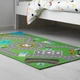 Коврик в детскую IKEA STORABO разноцветный дорога 75 х 133 см 703.568.22 - изображение 2