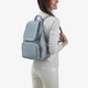 Рюкзак женский кожаный Regina Notte Backpack 3150 Голубой - изображение 2