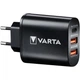 Зарядное устройство Varta Wall Charger 38W 1x USB Type C 3.0A и 2x USB A 2.4A (max 5.4A) - изображение 2