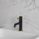 Смеситель для раковины Omnires Y black/gold (Y1210NBLGL) - изображение 3
