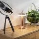 Светодиодная настольная LED лампа USB с аккумулятором 3w, 200 Lm, 3000K Sneha (997914-2 Copper) - изображение 2