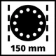 Шлифовальная машина Einhell пневматическая TC-PE 150 (4133330) - изображение 3