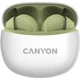 Навушники Canyon TWS-5 Green (CNS-TWS5GR) - зображення 1