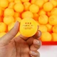 Пластиковий ABS м'яч Huieson 3* New material 40+ orange - изображение 1