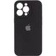 Чехол Silicone Case Full Camera Protective (AA) для Apple iPhone 14 Pro Max (6.7") Черный / Black Без бренда - изображение 1