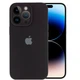 Чехол Silicone Case Full Camera Protective (AA) для Apple iPhone 14 Pro Max (6.7") Черный / Black Без бренда - изображение 4