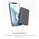 Магнітна батарея Mophie Snap+ Juice Pack Mini MagSafe 5000mAh Black (SNP-JP-MINI-5K-M2) - зображення 2