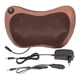 Массажная Подушка Massage pillow Инфракрасный роликовий массажер для шеи и спины коричневый - изображение 10