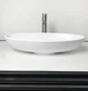 Раковина, умывальник накладной, искусственный камень ADAMANT Andere New 590x295 White - изображение 7