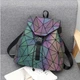 Женский рюкзак хамелеон стильный голографический молодежный Bao Bao Issey Miyake - изображение 8