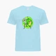 Детская футболка для мальчиков Рик и Морти (Rick and Morty) (25186-1240-33) 122-128 см Хлопок Голубой - изображение 4