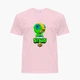 Детская футболка Бравл Старс Леон Зеленый (Brawl Stars Leon Green) (25186-1015) 146-152 см Хлопок Розовый - изображение 4