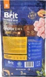 Сухой корм для взрослых собак средних пород с курицей Brit Premium Adult M 3 кг - изображение 4