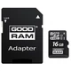 Карта пам'яті GoodRAM M1AA-0160R12 Secure Digital Micro 16Gb/class 10 UHS I/Retail 10/adapter - зображення 2