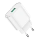 Зарядное устройство HOCO Fighter single port charger C109A | 1USB, 18W/3A, QC | white - изображение 3