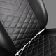 Кресло для геймеров Noblechairs ICON Black экокожа Черный - изображение 4