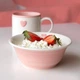 Тарілка глибока MBM HOME "Дитяча фантазія" KP-48 PINK 14 см Рожева - зображення 2
