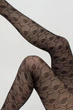 Ажурні жіночі колготки в сітку з візерунком Giulia FASHION NET 40 (1) 2 Black-nero, колготки-імітація сітки - зображення 5