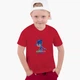 Детская футболка Герои в масках (PJ Masks) (25186-1614) 104-110 см Хлопок Красный - изображение 3
